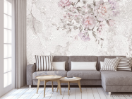 Фотообои Узор и нежные цветы - 3
