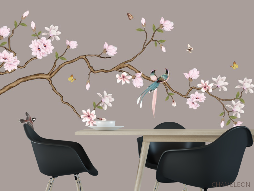 Фотошпалери Веткая в японському стилі - 1