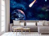 Фотообои Земля и комета - 3