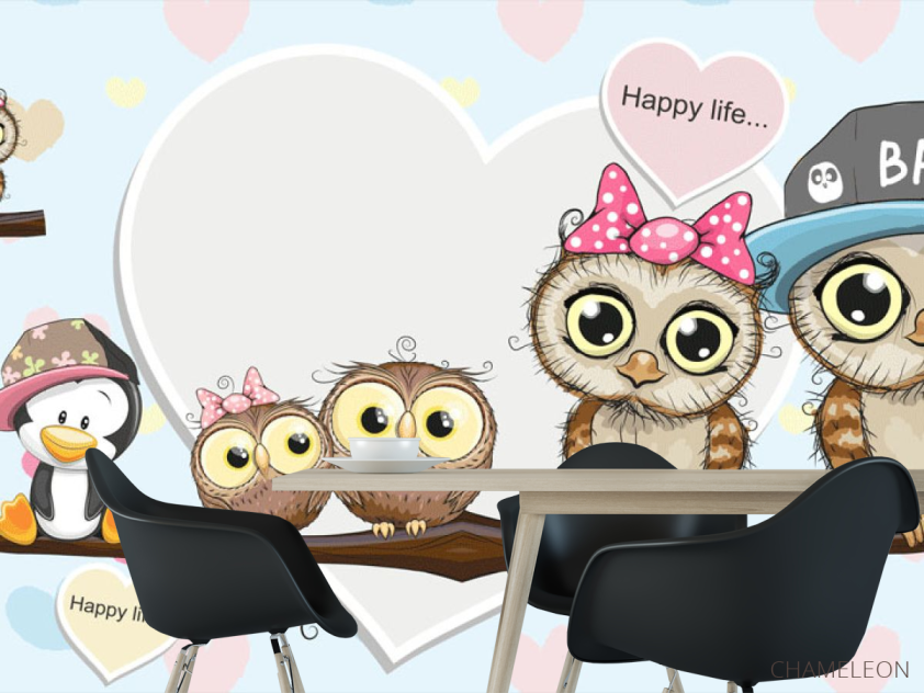 Фотошпалери Совушки - 1