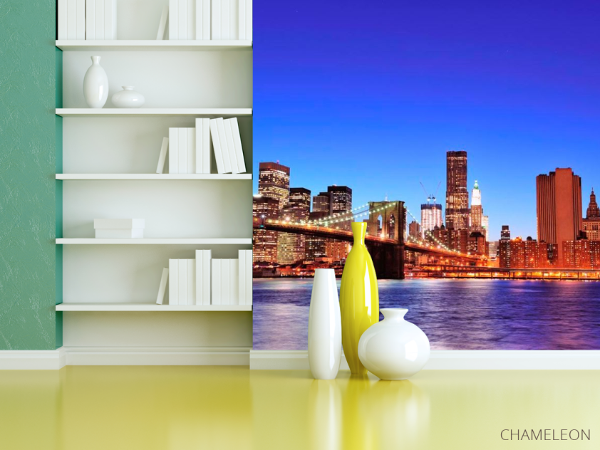 Фотошпалери Міст, набережна,висотки - 3