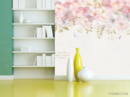 Фотошпалери ніжні Рожеві квіти - 3