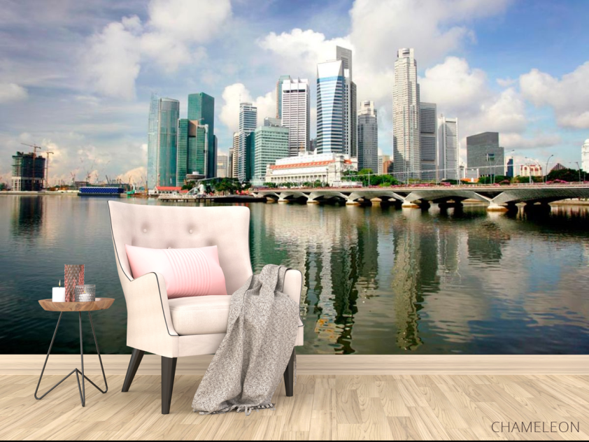 Фотообои Размытый фон Чикаго - 4