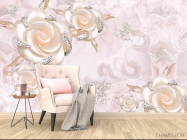 Фотообои Зд брошки - 4