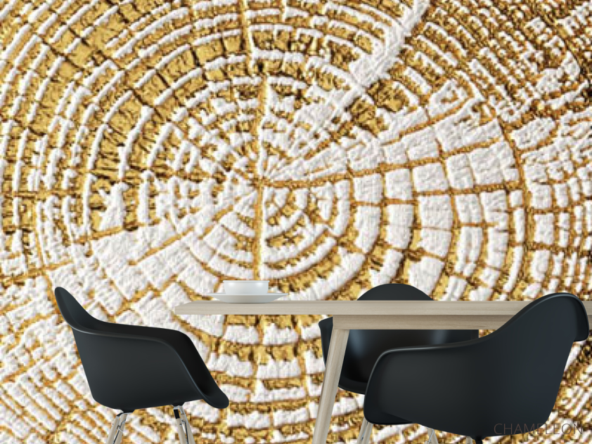 Фотошпалери Золотий зріз дерева - 1