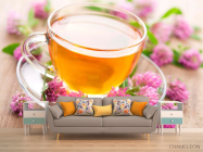 Фотообои Чай, клевер - 1