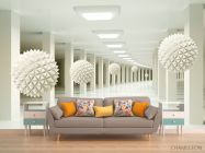 Фотообои Сферы в тоннеле - 1