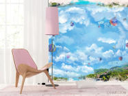 Фотошпалери повітряні кулі - 4