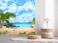 Фотошпалери Красивий берег моря - 2