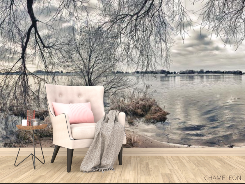 Фотообои Черно белое побережье - 4