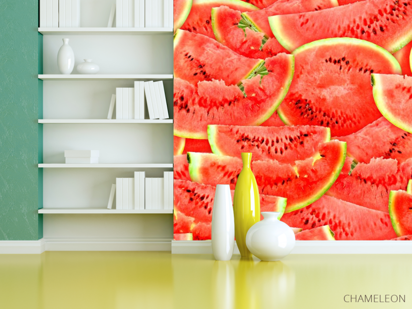 Фотообои Нарезанный арбуз - 3