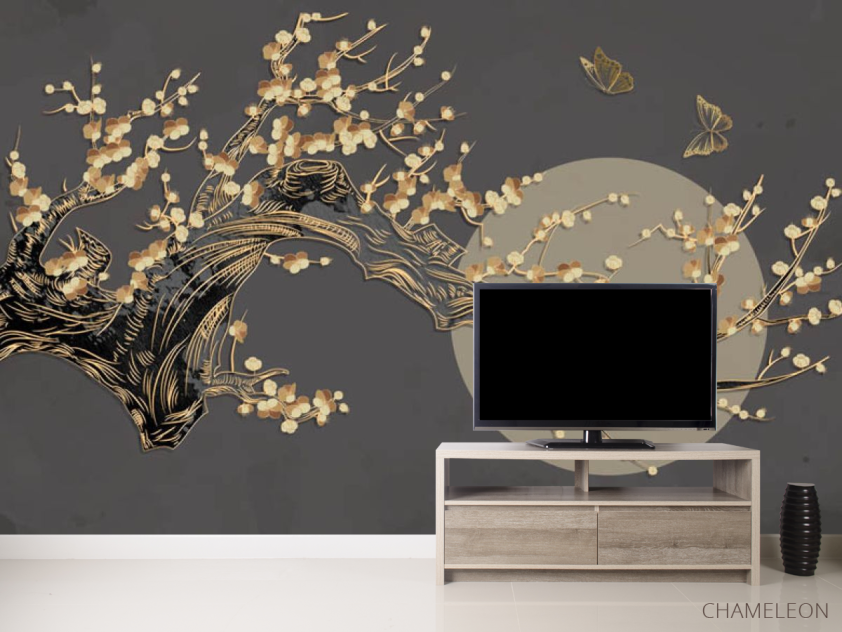 Фотообои луна и ветка - 2