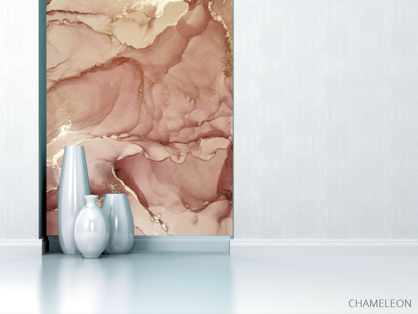 Фотообои Коричневый флюид - 1