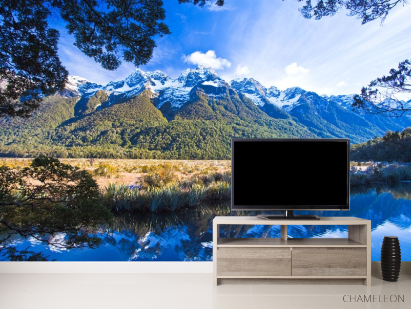 Фотообои озеро в горах - 2