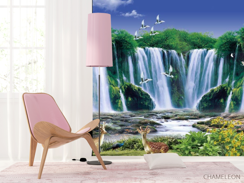 Фотошпалери Мальовничий водоспад - 4