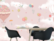 Фотообои Звери на воздушных шарах - 1