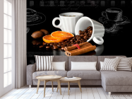 Фотообои в кухню Кофе - 3