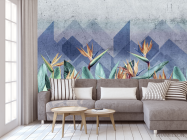 Фотообои Стрелиция дизайнерская - 3