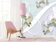 Фотошпалери Орхідеї 3д - 4