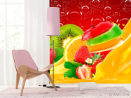 Фотошпалери Нарізані фрукти, ягоди - 4