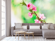 Фотообои Распустившиеся цветы весной - 3