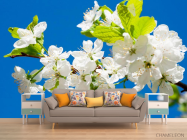 Фотообои Цветы на фоне неба - 1