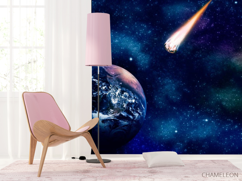 Фотошпалери Земля і комета - 4