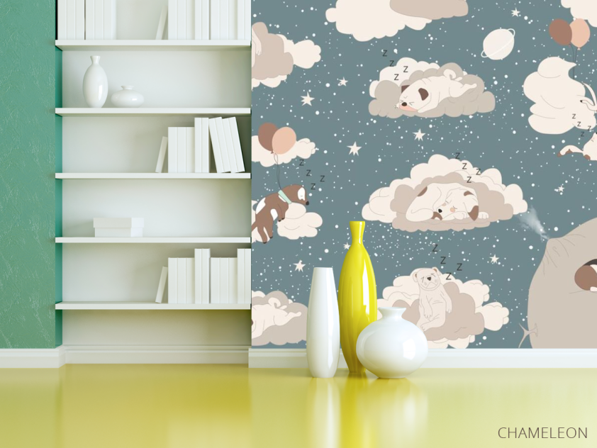 Фотошпалери Сплячі хмаринки - 3