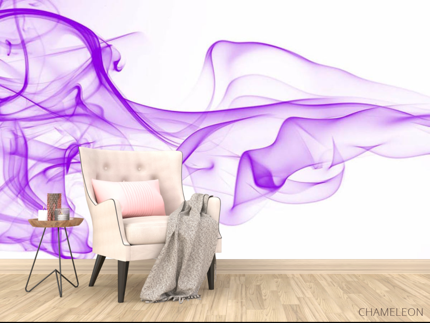 Фотообои Фиолетовый дым 3д - 4
