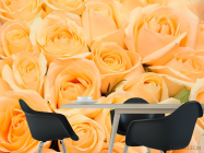 Фотошпалери Букет з кремових троянд - 1