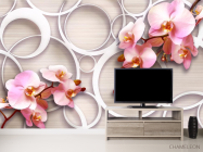 Фотообои Орхидеи 3д - 2