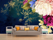 Фотообои Винтажные цветы - 1