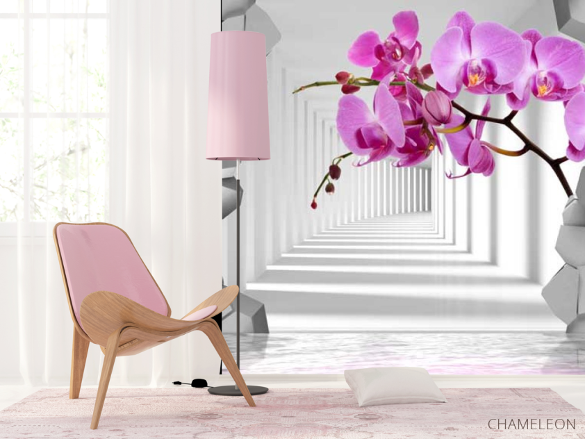 Фотошпалери 3D орхідея - 4