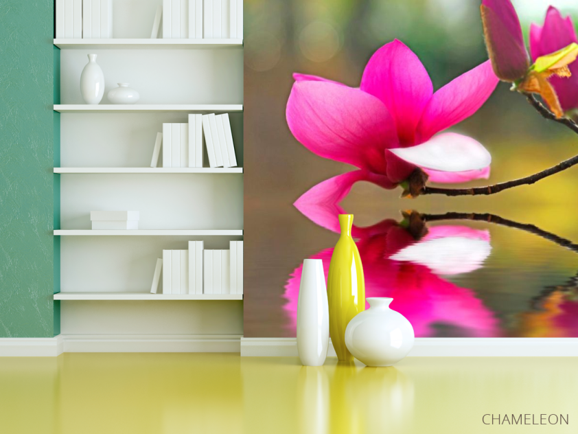 Фотошпалери Малинова орхідея - 3