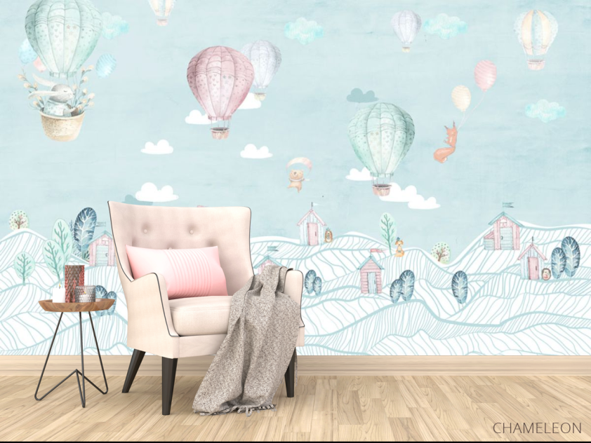 Фотообои Воздушные шарики - 4