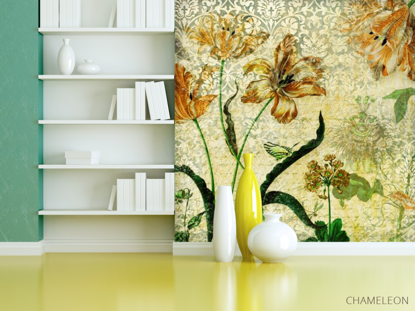 Фотообои Винтажные тюльпаны - 3