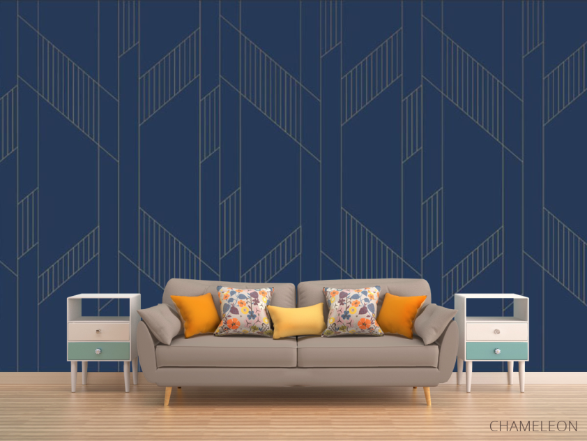 Фотообои панели в стиле line art - 1