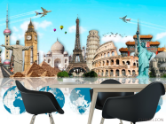 Фотошпалери Пам'ятки для кабінету англійської - 1