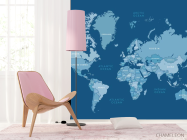 Фотошпалери карта світу - 4