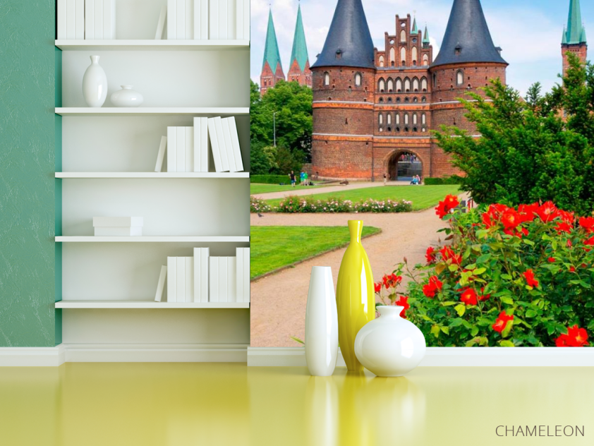 Фотошпалери Мінімалістичний замок - 3