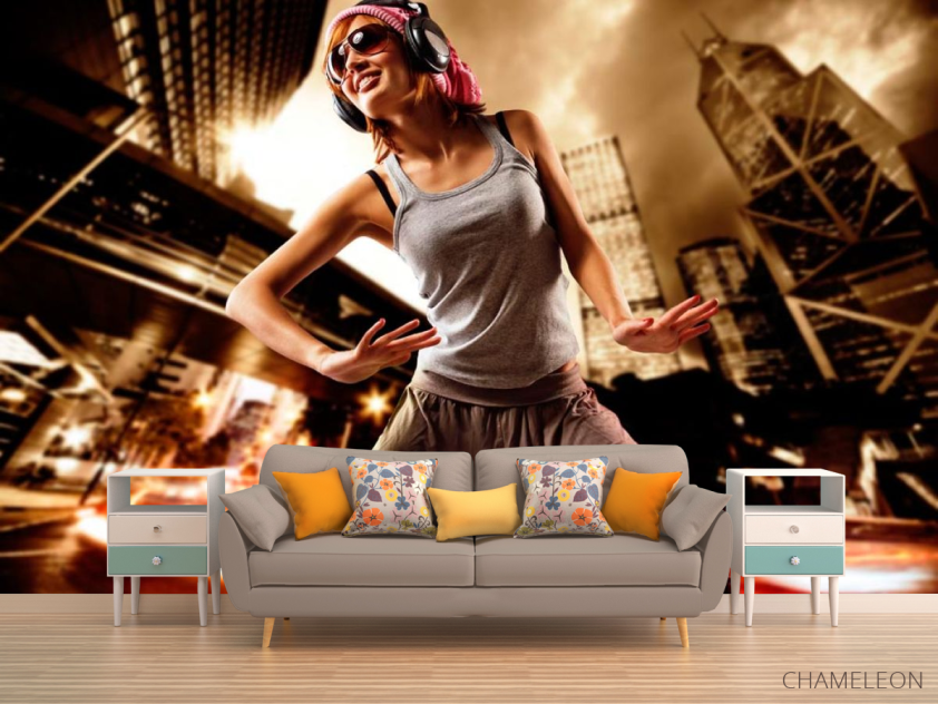 Фотообои Уличные танцы - 1