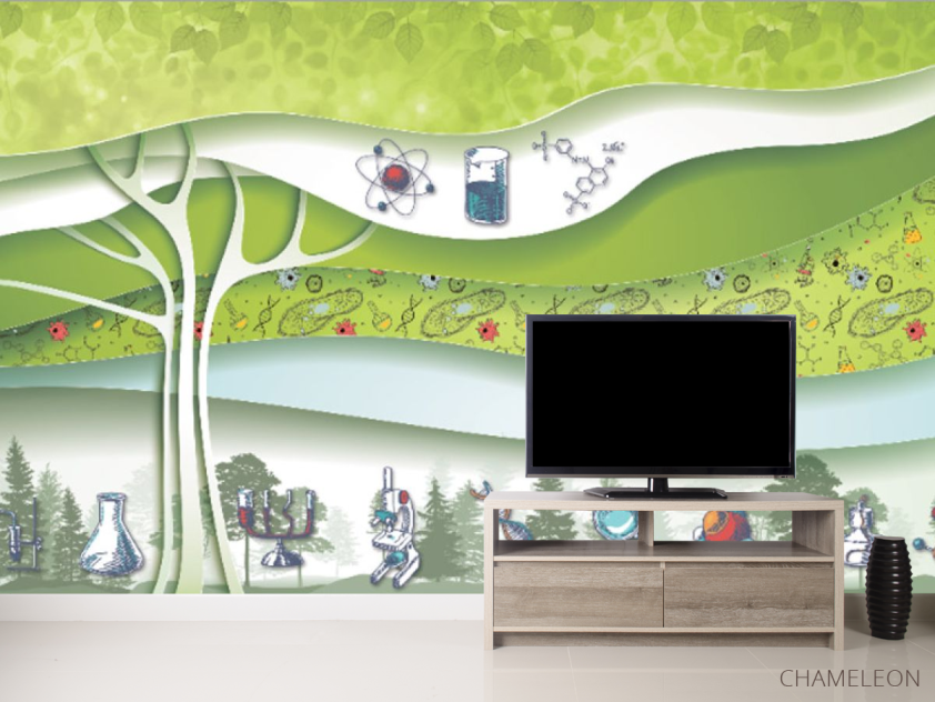 Фотообои Современный кабинет биологии - 2