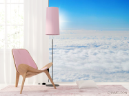 Фотошпалери сонце над хмарами - 4