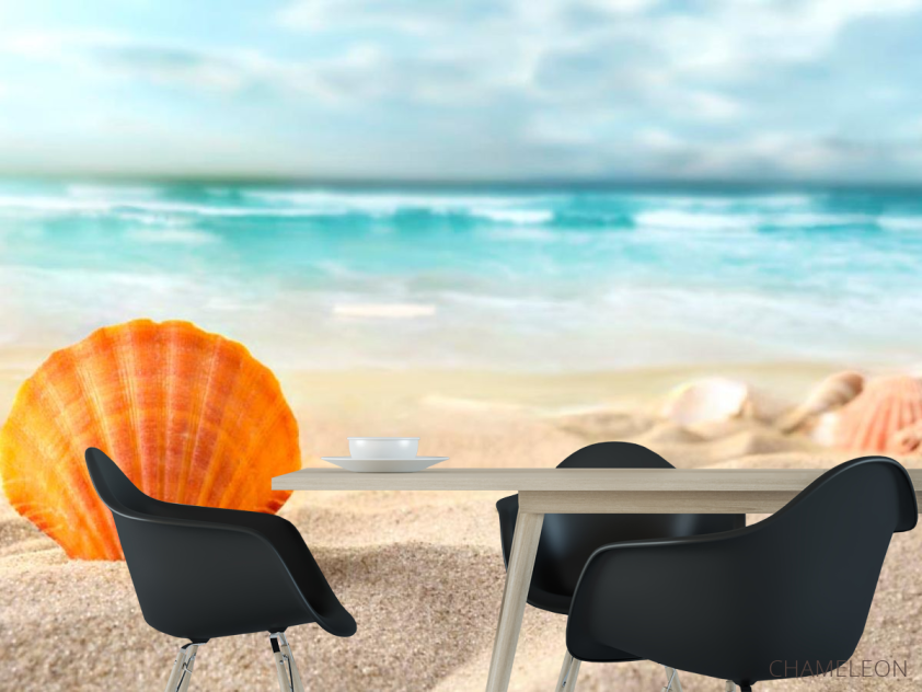 Фотошпалери Черепашка в піску - 1