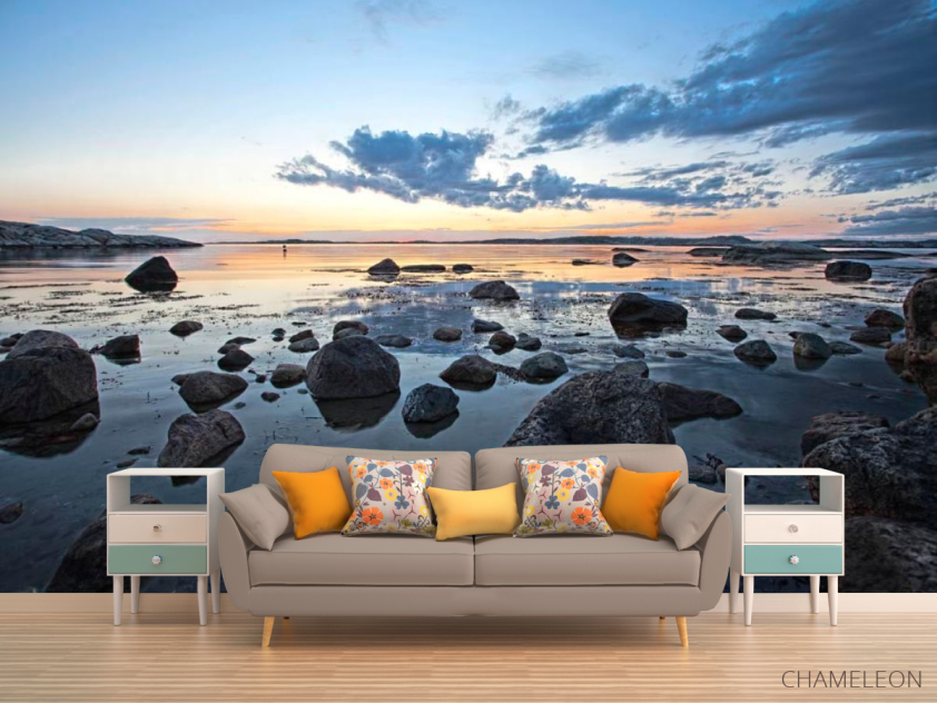 Фотообои Камни, небо, закат - 1