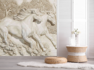 Фотошпалери 3д конячки - 2