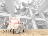 Фотообои 3д геометрия - 4