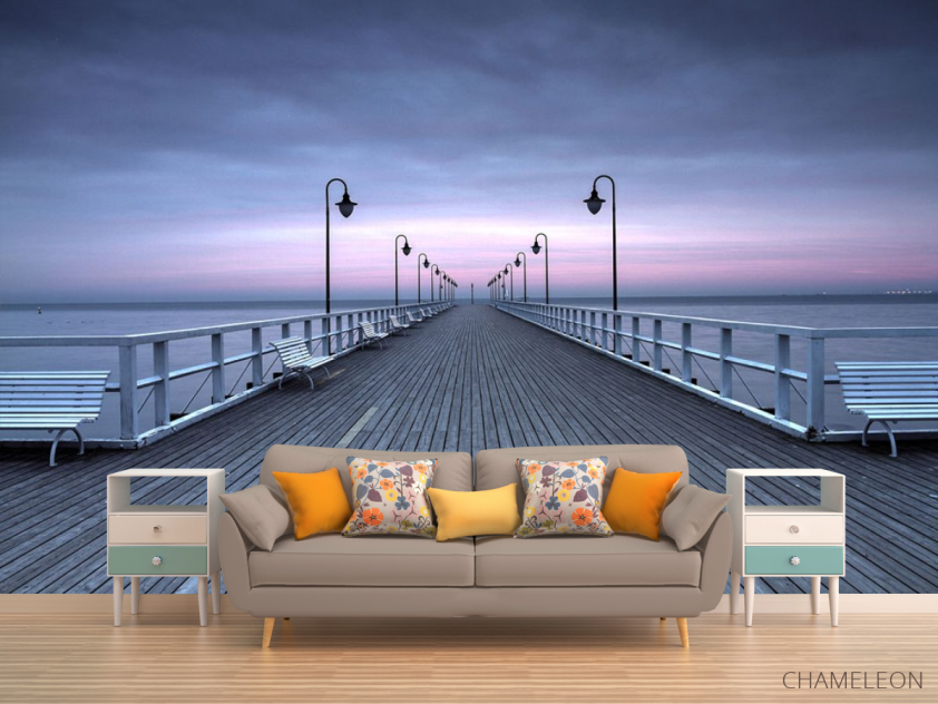 Фотообои Мостик расширяющий пространство - 1