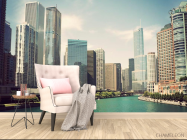 Фотообои Вода и высотки - 4