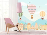 Фотошпалери повітряні кулі - 4